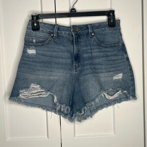 ⚡️LAST CHANCE⚡️ Sincerely Jules Raw Hem Denim Jean Shorts Women’s Size 30 / 11
